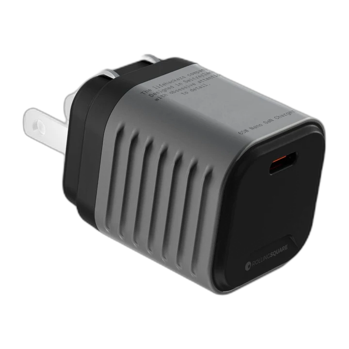 The Supertiny 65W charger.